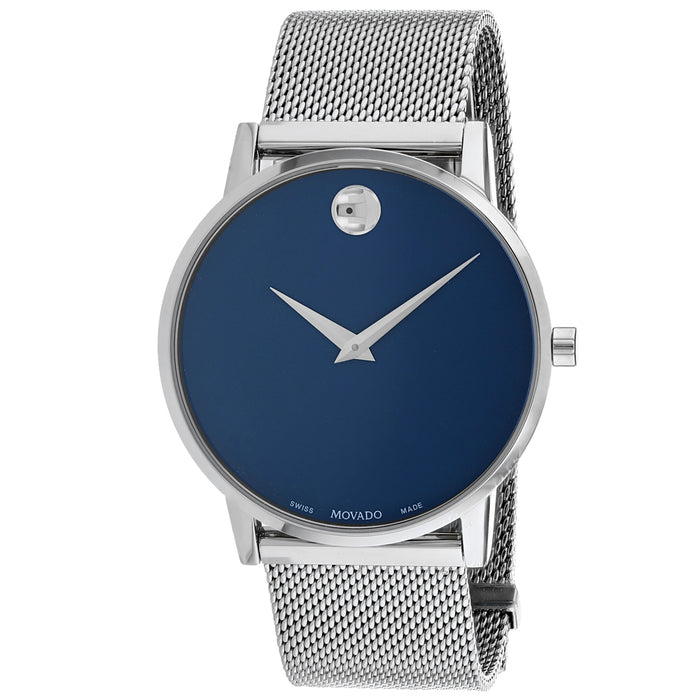 Movado Men's Museum Blue Dial Watch - 607349