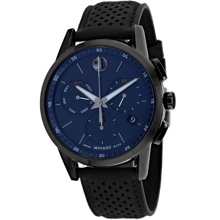 Movado Men's Museum Sport Blue Dial Watch - 607360
