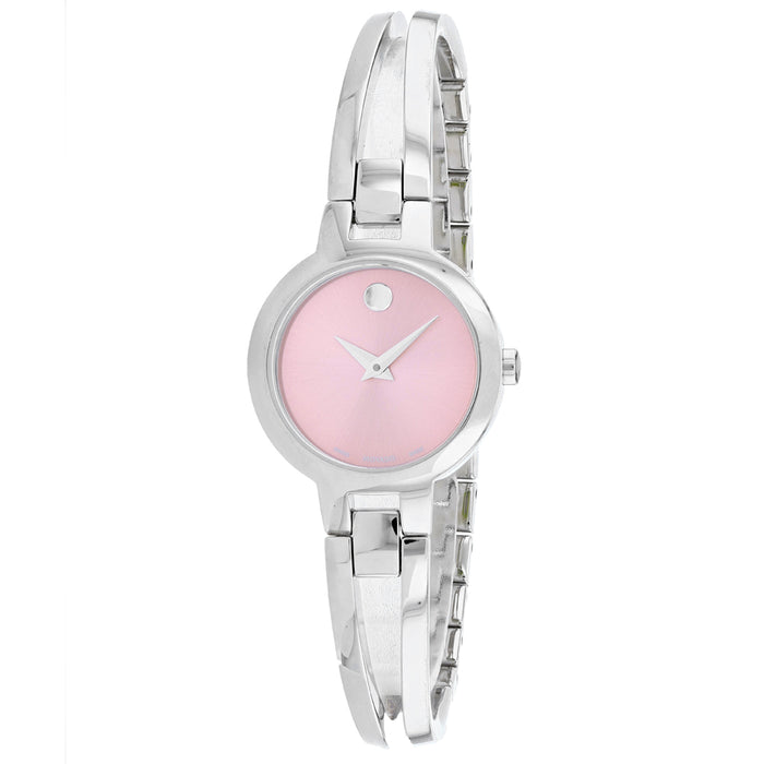 Movado Women's Amorosa Pink Dial Watch - 607387