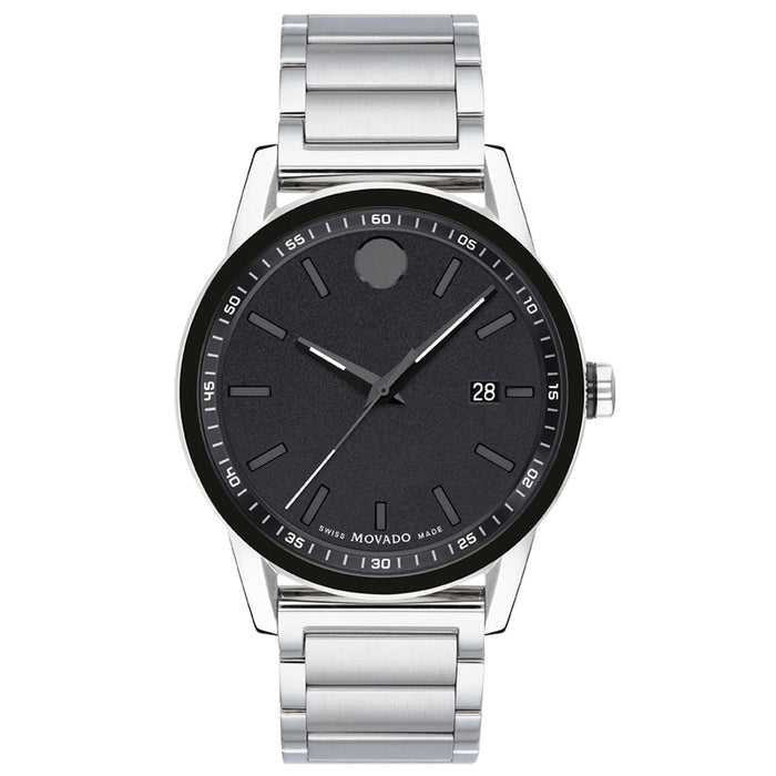Movado Men's Museum Sport Black Dial Watch - 607557