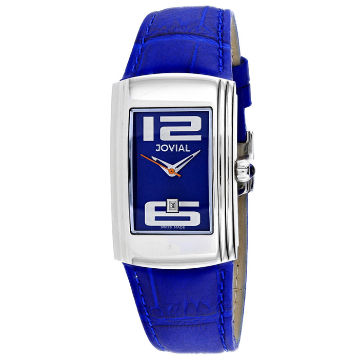 Jovial Women's Classic Blue Dial Watch - 08007-LSL-03