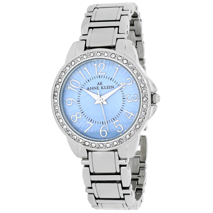 Anne Klein Women's Blue MOP Dial Watch - 10-9661TMSV