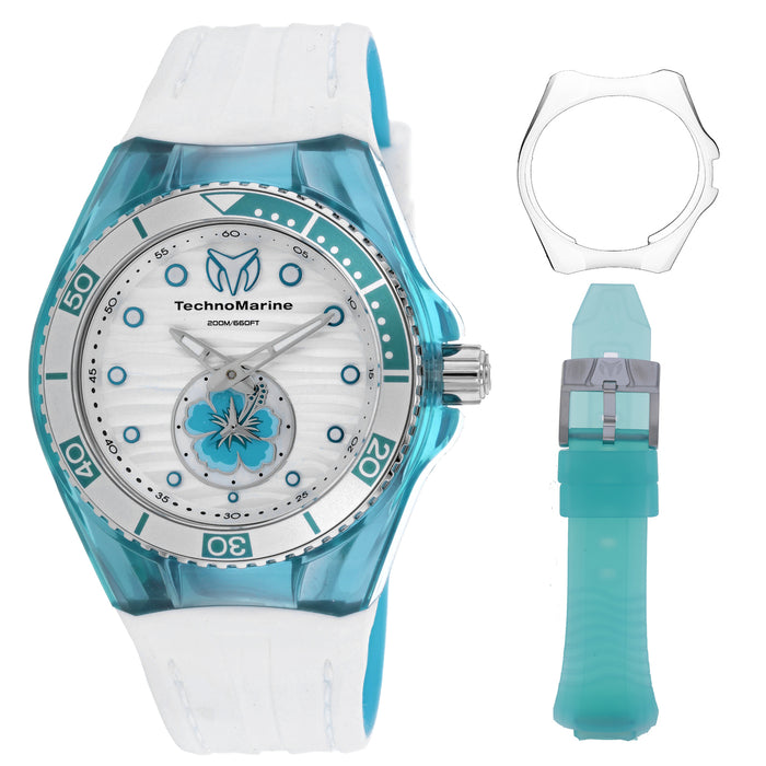 Technomarine Women's Cruise Beach White Dial Watch - 113021