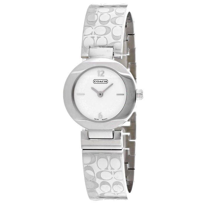 Coach Women's Commerce Root White Dial Watch - 14500326