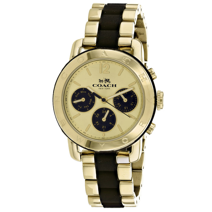 Coach Women's Legacy Gold Dial Watch - 14502534