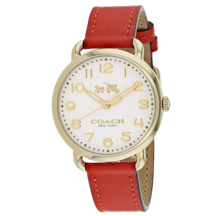 Coach Women's White Dial Watch - 14502719