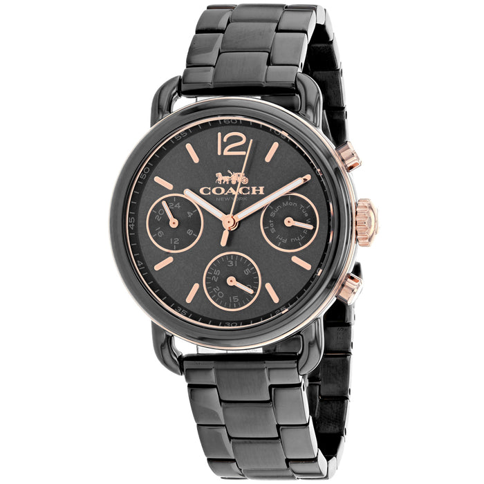 Coach Women's Delancey Grey Dial Watch - 14502841