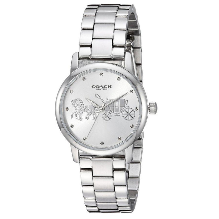 Coach Women's Grand White Dial Watch - 14502975