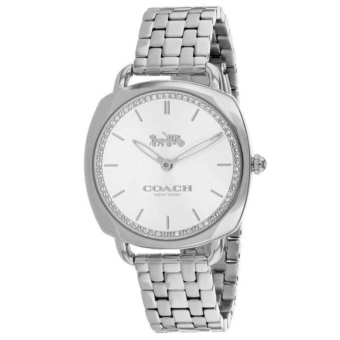 Coach Women's Tatum Slim Silver Dial Watch - 14503010