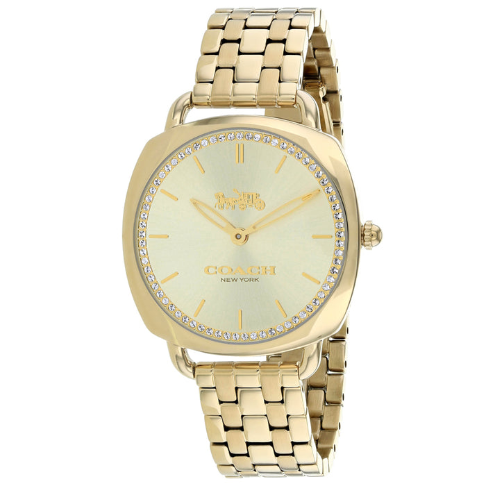 Coach Women's Tatum Gold Dial Watch - 14503011