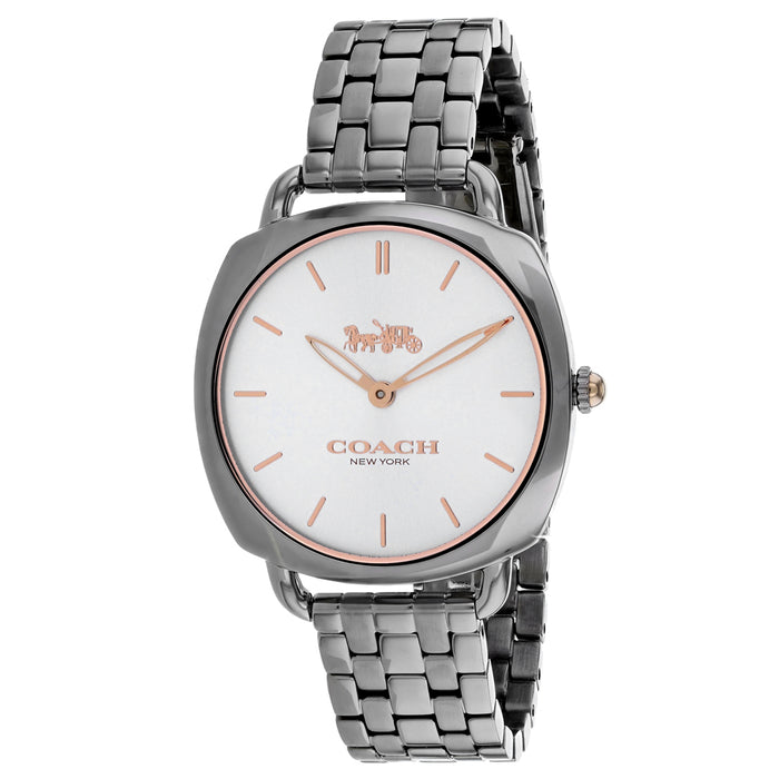 Coach Women's Tatum Slim Silver tone Dial Watch - 14503012