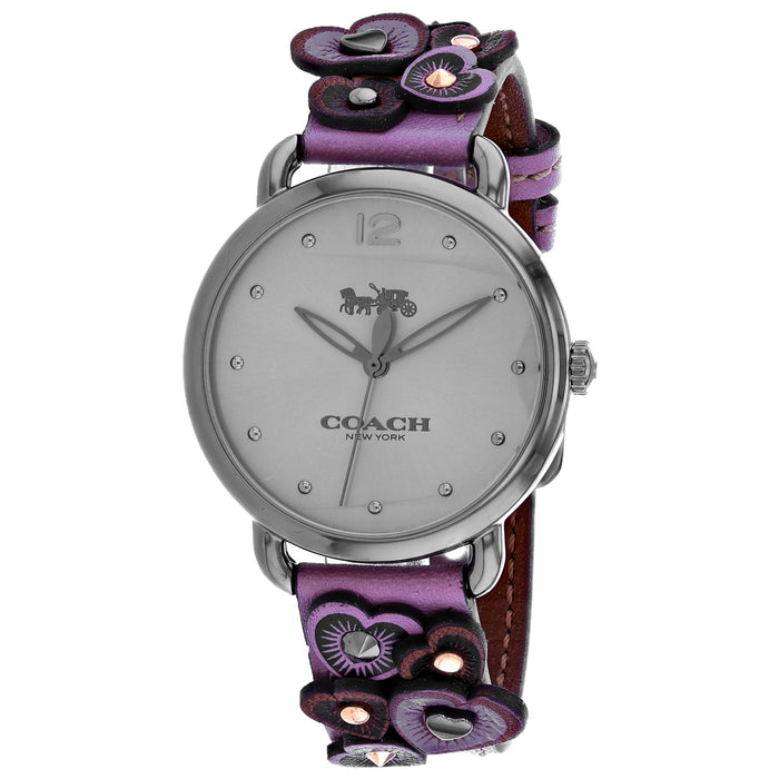 Coach Women's Delancey Gunmetal Dial Watch - 14503080