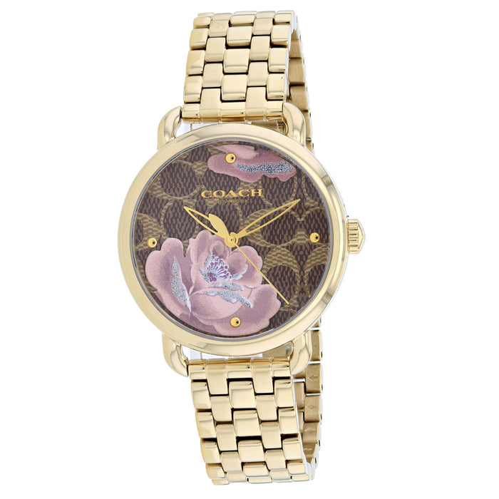 Coach Women's Delancey Brown Dial Watch - 14503164