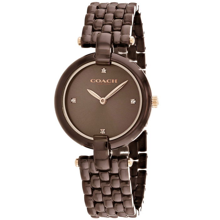 Coach Women's Chrystie Brown Dial Watch - 14503531