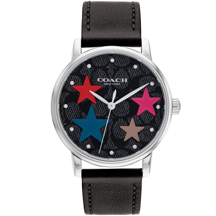 Coach Women's Grand Black Dial Watch - 14503847