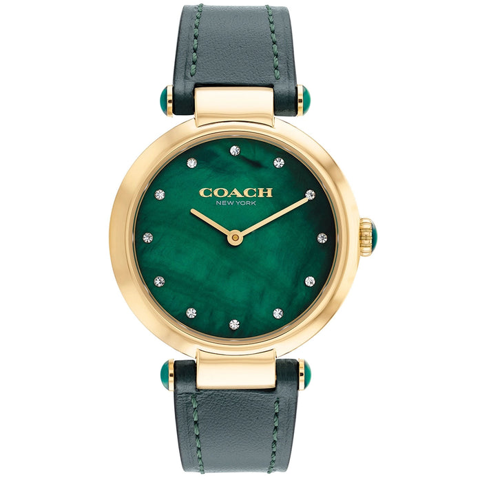 Coach Women's Cary Green Dial Watch - 14503962