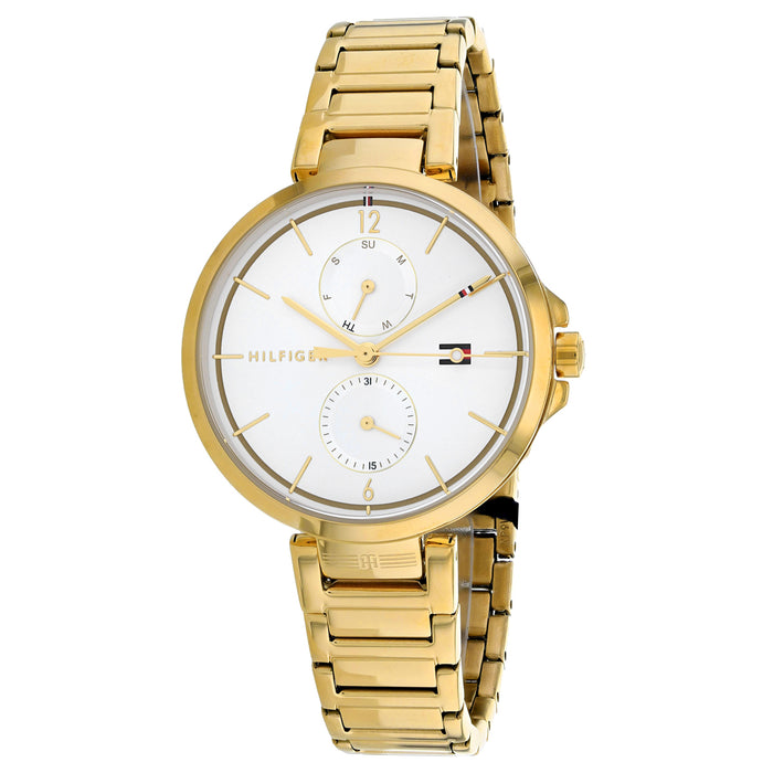 Tommy Hilfiger Women's Angela White Dial Watch - 1782128
