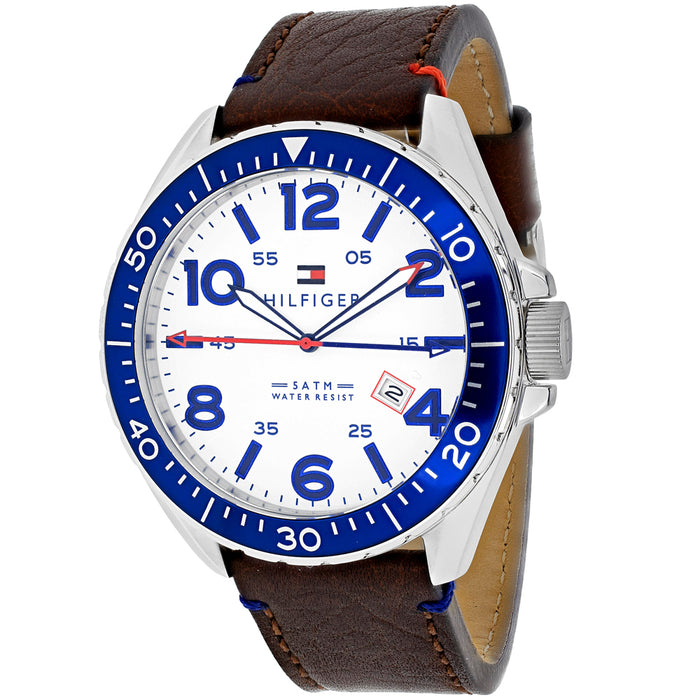 Tommy Hilfiger Men's Casual Sport White Dial Watch - 1791132