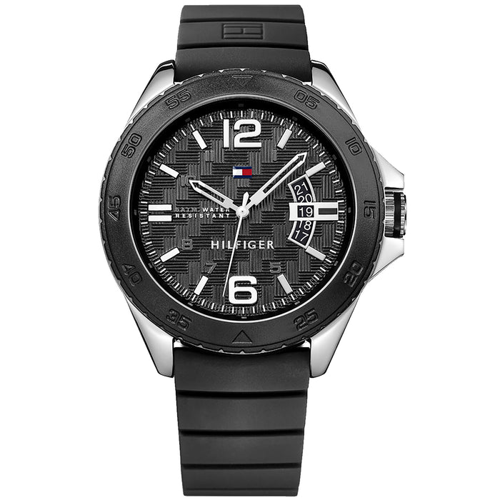 Tommy Hilfiger Men's Cody Black Dial Watch - 1791203