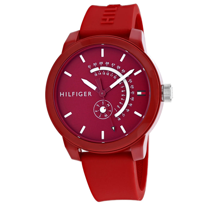 Tommy Hilfiger Men's Classic Red Dial Watch - 1791480