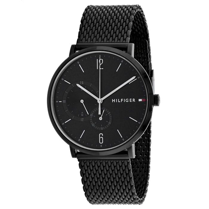 Tommy Hilfiger Men's Analog Black Dial Watch - 1791507