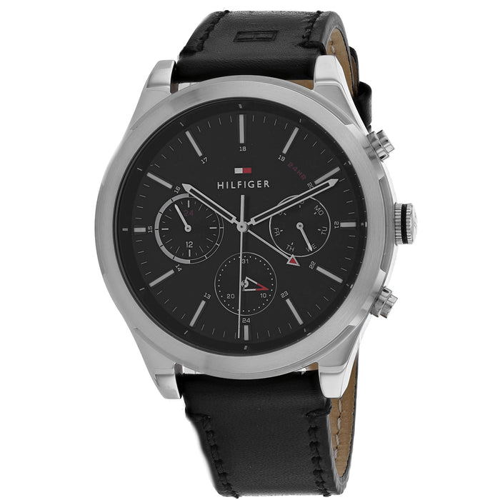 Tommy Hilfiger Men's Ashton Black Dial Watch - 1791740