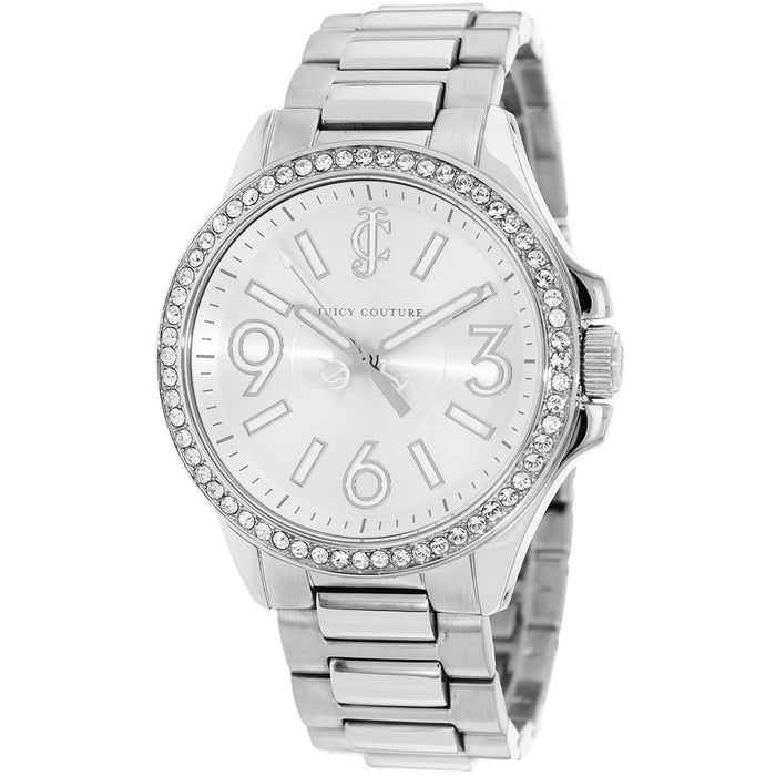 Juicy Couture Women's Jetsetter Silver Dial Watch