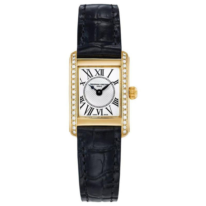 Frederique Constant Women's Classics Carree White Dial Watch - 200MCD15