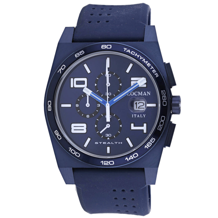 Locman Men's Classic Blue Dial Watch - 209BLPVBLWHBLR