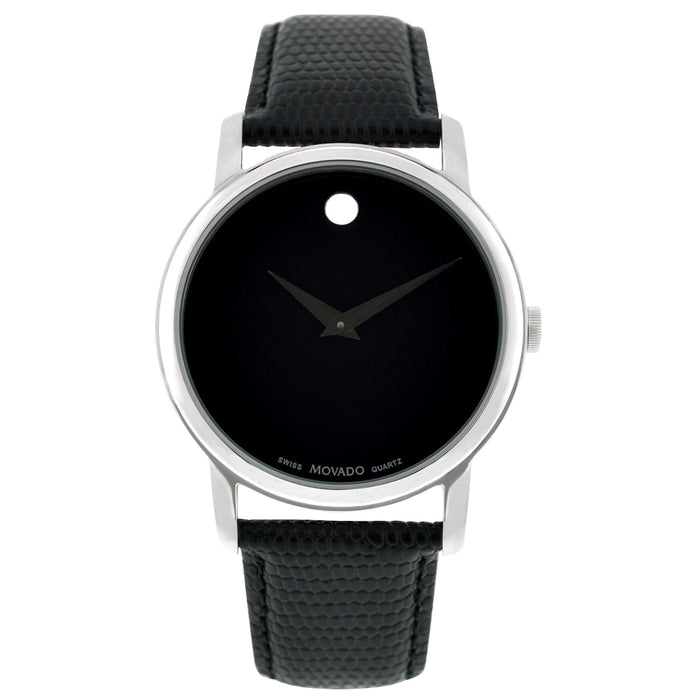 Movado Men's Museum Black Dial Watch - 2100002