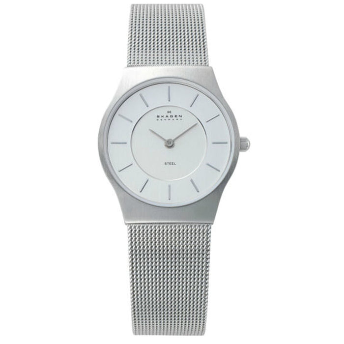 Skagen Women's Classic White Dial Watch - 233SSS