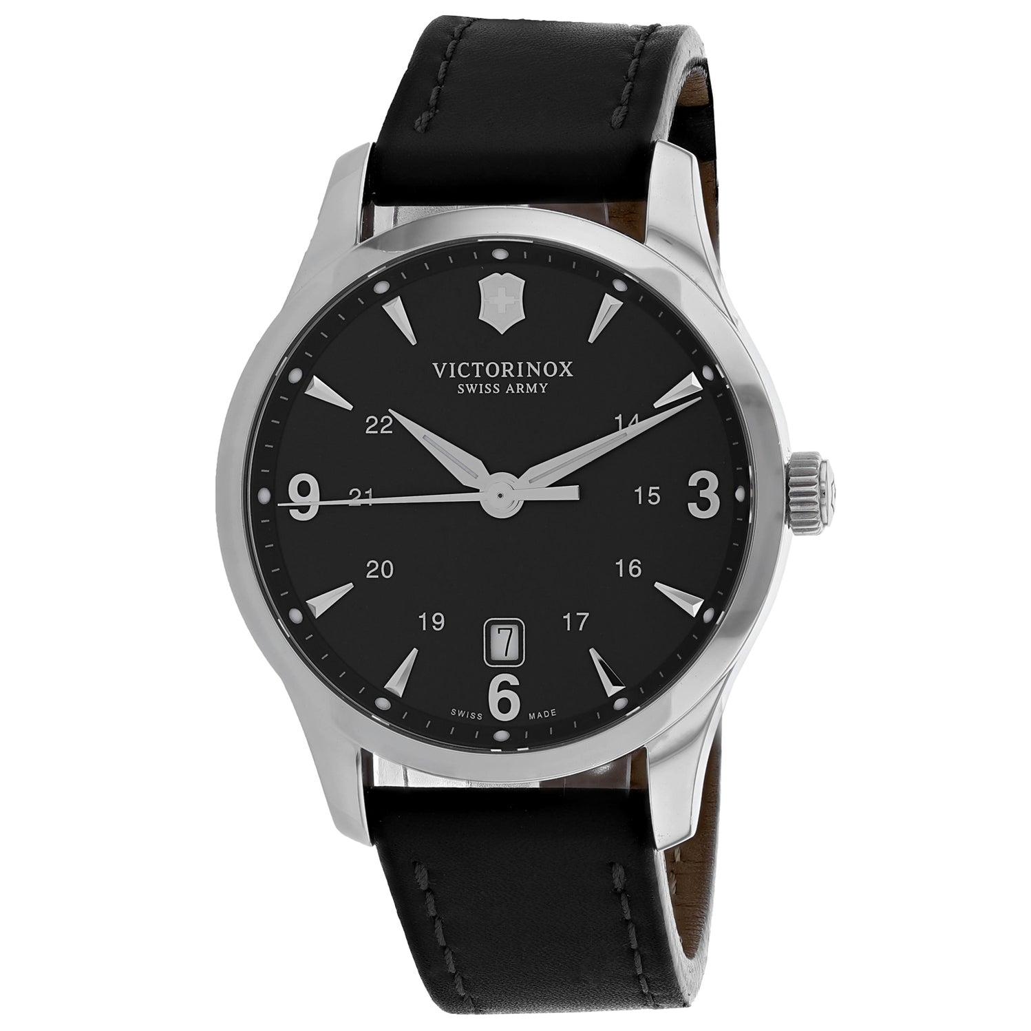 Victorynox Men's Victorinox Black Dial Watch - 241474 — Accuratime