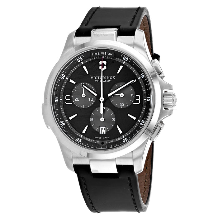 Swiss Army Men's Night Vision Black Dial Watch - 241785