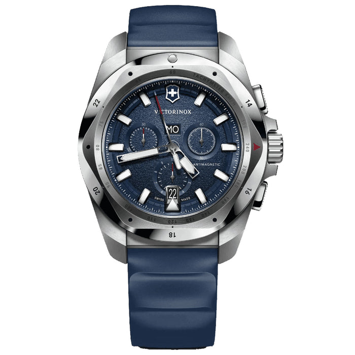 Victorinox Men's I.N.O.X. Chrono Blue Dial Watch - 241984