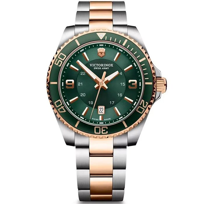 Victorinox Men's Maverick Large Green Dial Watch - 242008