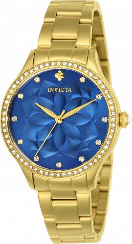 Invicta Women's Wildflower Blue Dial Watch - 24537