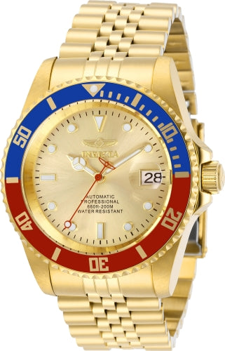 Invicta Men's Pro Diver Gold Dial Watch - 29183