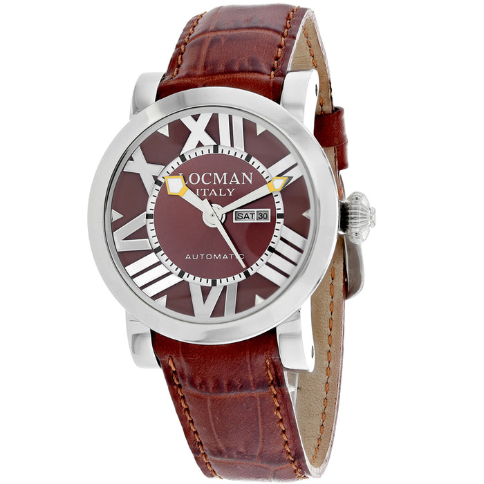 Locman Women's Classic Brown Dial Watch - 293BR/BR