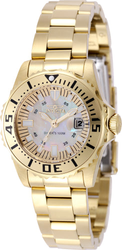 Invicta Women's Pro Diver Mother of Pearl Dial Watch - 2963