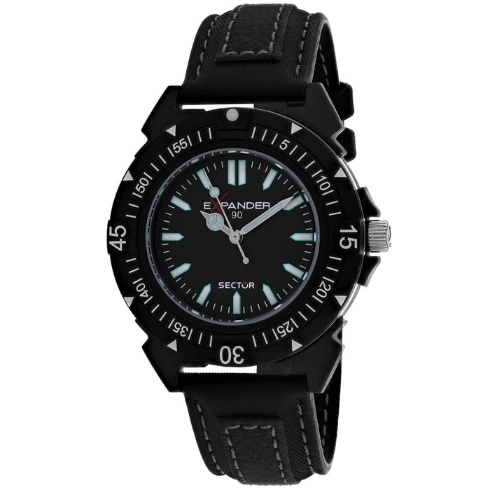 Sector Men's Expander Black Dial Watch - 3251197025