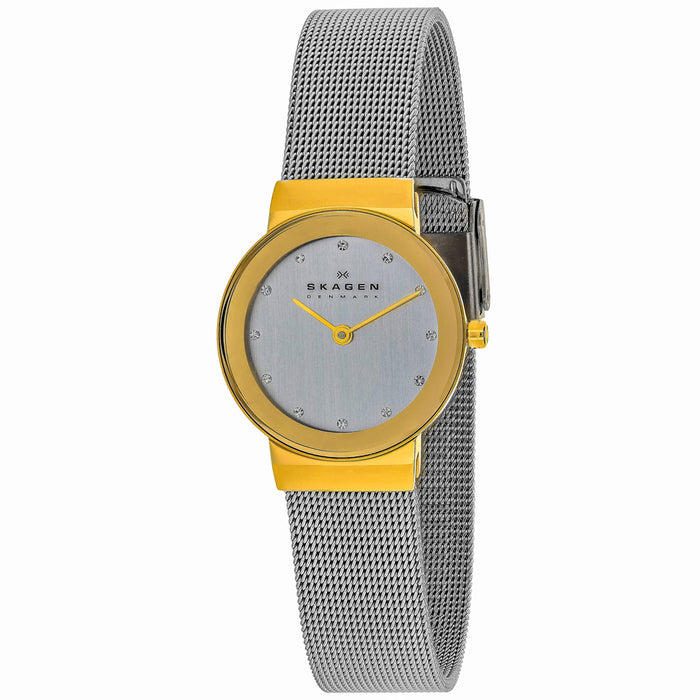 Skagen Women's Freja Silver dial watch - 358SGSCD