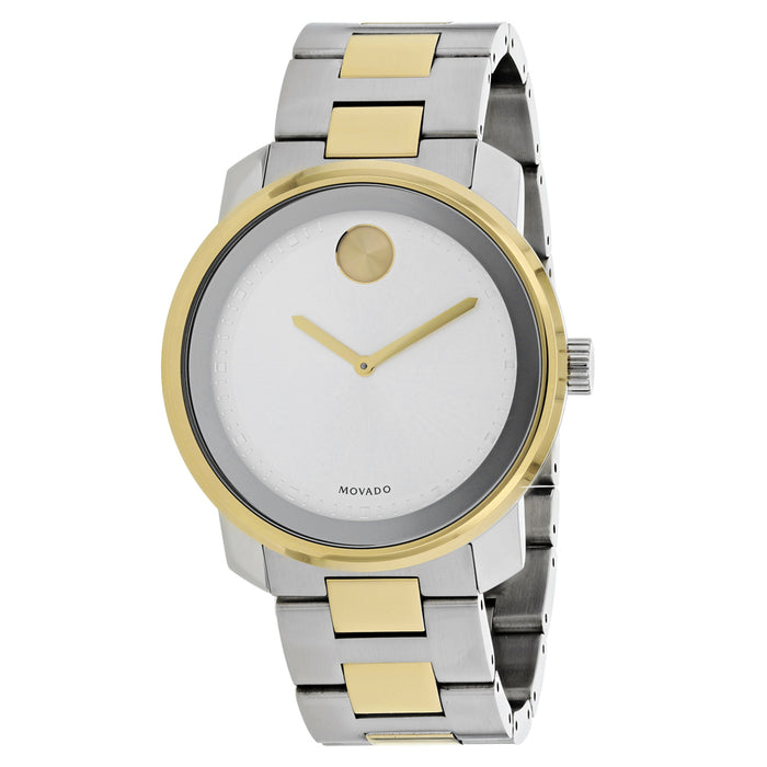 Movado Men's Bold Silver Dial Watch - 3600431
