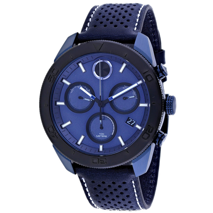 Movado Men's Bold Blue Dial Watch - 3600516