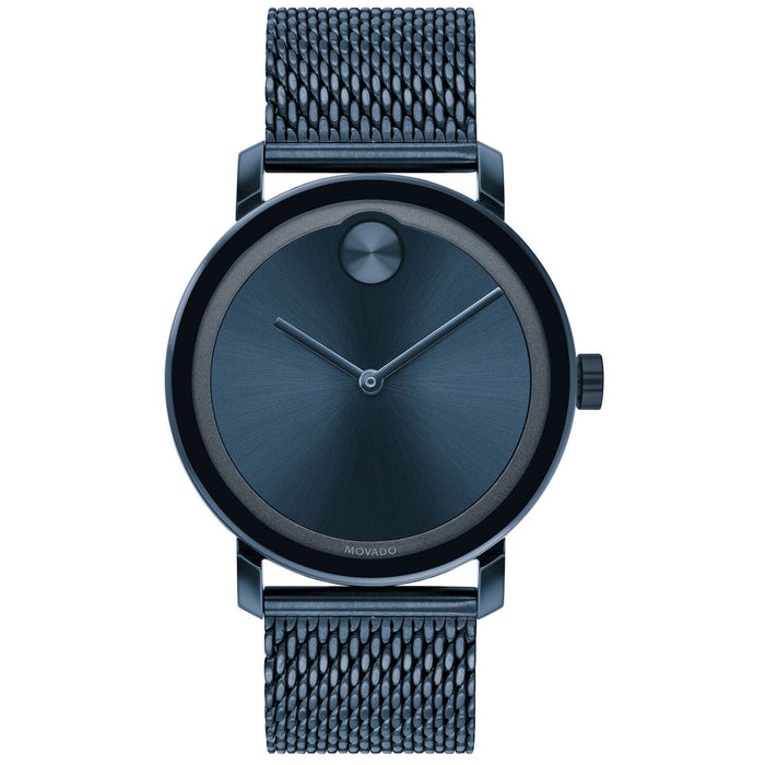 Movado Men's Bold Blue Dial Watch