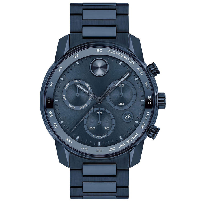 Movado Men's Bold Verso Blue Dial Watch