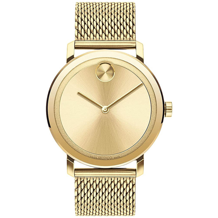 Movado Men's Bold Evolution Gold Dial Watch - 3600791