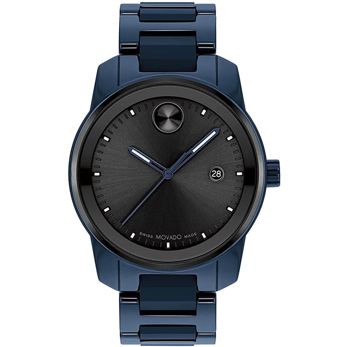 Movado Men's Bold Verso Black Dial Watch - 3600864