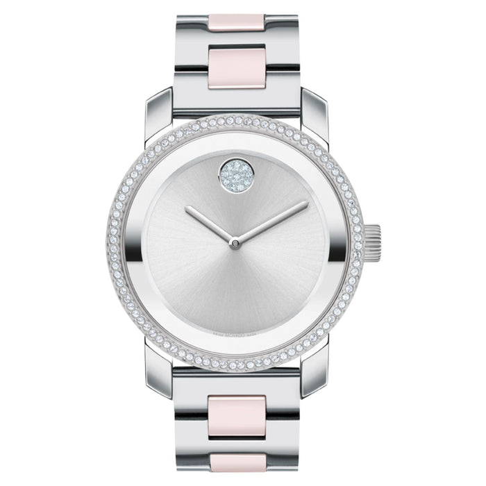 Movado Women's Iconic Silver Dial Watch - 3600881