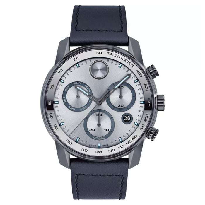 Movado Men's Bold verso Silver Dial Watch - 3600909