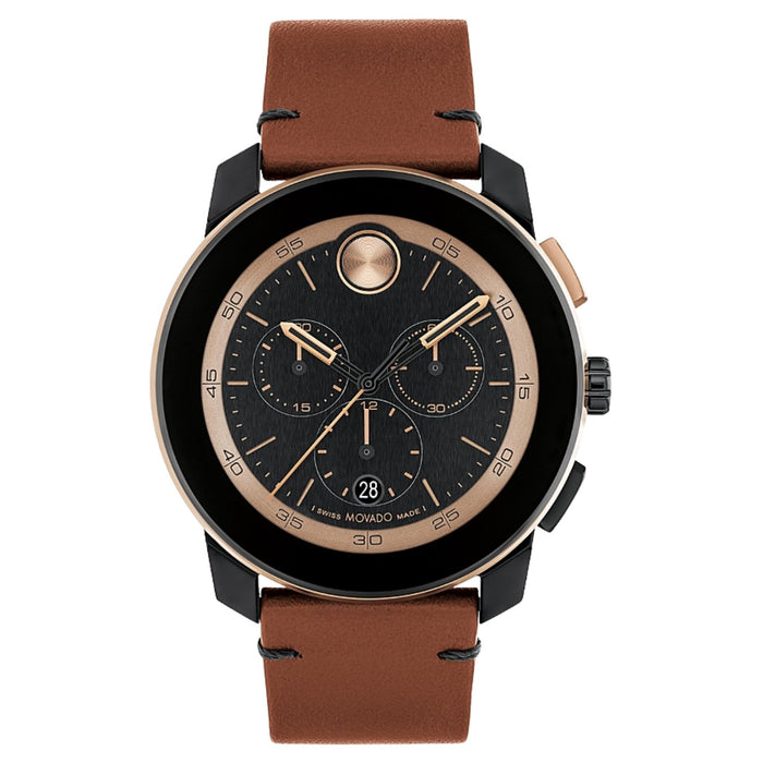 Movado Men's Bold Black Dial Watch - 3601115